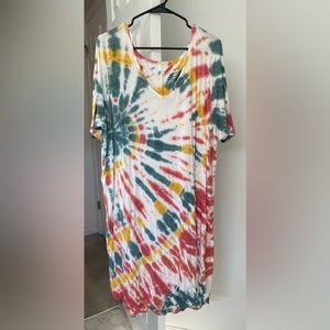 Body con style, tie-dye dress!